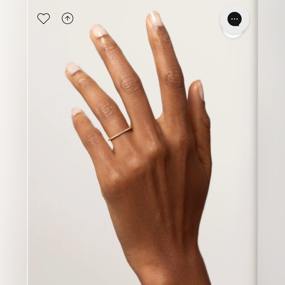 Ring Concierge Skinny Rope Eternity Ring 14K Rose Gold size 5 discontinued - Picture 3 of 9